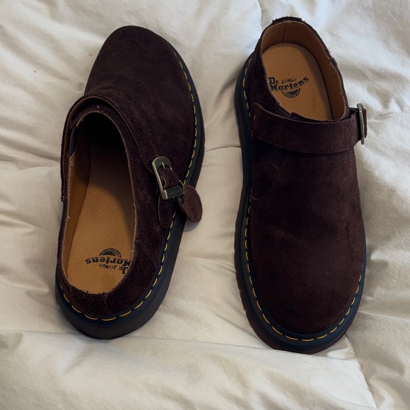 Dr. Martens Isham clogs. Dark brown suede men’s 12 (EU 46) - Picture 3 of 7